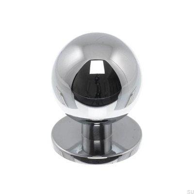 Furniture knob 1349 25 Polished chrome
