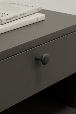 Volumi OceanIX 16 Furniture Knob Plastic Black