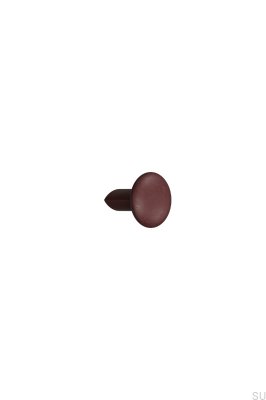 Volumi OceanIX 16 Plastic Furniture Knob, Burgundy Matte
