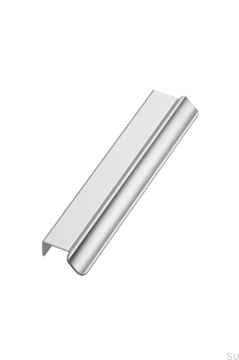 Volet 160 Aluminum Silver Edge Furniture Handle
