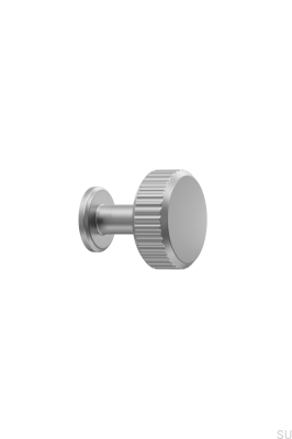 Villa Round 30 Metal Silver Furniture Knob