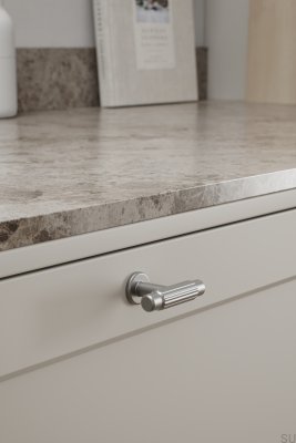 T-Bar Villa 50 Metal Silver Furniture Knob