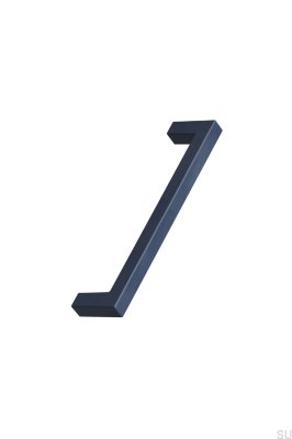 Square 10 OceanIX 128 Plastic Navy Blue Elongated Furniture Handle