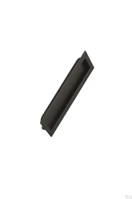 Inn 192 Recessed Furniture Handle Metal Matte Black