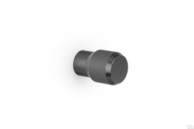 Brooklyn 20 Furniture Knob Aluminum Black Titanium