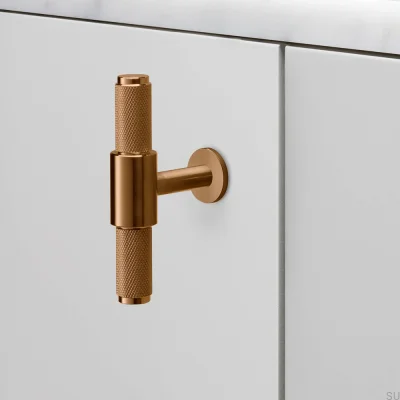 T-Bar Cross 95 Steel Furniture Handle Wam Sunset