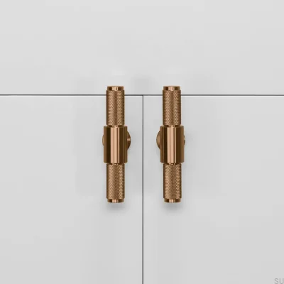 T-Bar Cross 95 Steel Furniture Handle Wam Sunset