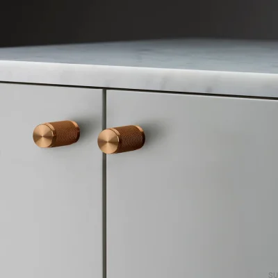 Cross 20 Steel Warm Sunset Furniture Knob (Set of 2)