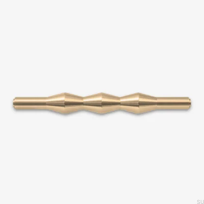Vilde 160 oblong furniture handle, brushed brass, unvarnished