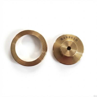 Furniture knob MARBELO DIY 32 Brass Unvarnished