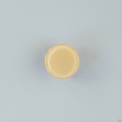 Circle 80 Glass Beige Furniture Knob