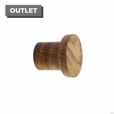 Basic Wooden Oak Wall Hanger - Tinting Oil