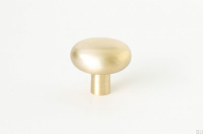 Caramel 24 Brushed Brass Furniture Knob