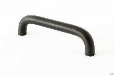 Grip 143 Brass Black Elongated Furniture Handle