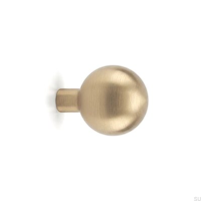 Wall hanger Ball 20 Brass Unvarnished