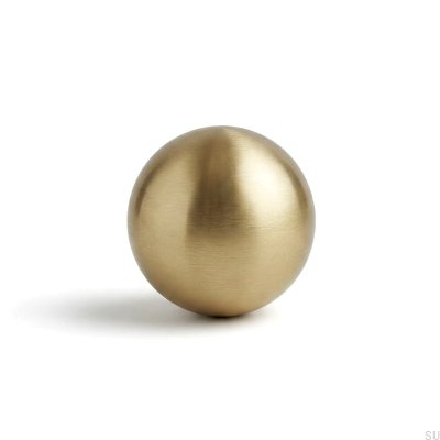 Furniture knob Ball 11 30 Brass