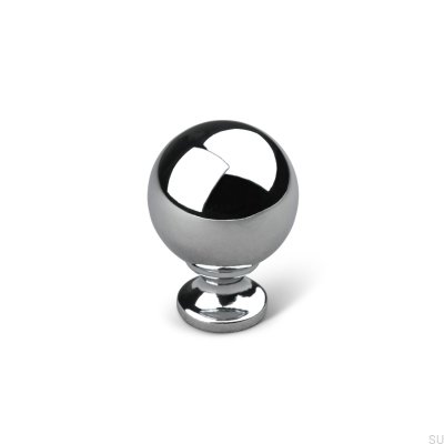 Labaro 30 furniture knob, polished chrome