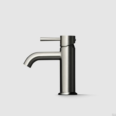EVM074 Brass Brushed Nickel Washbasin Tap