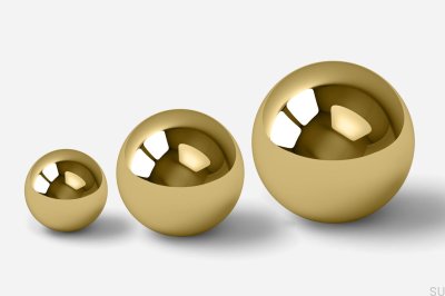 Odete S Polished Brass Furniture Knob