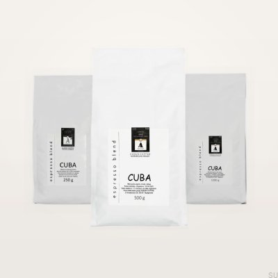 Cuba Espresso 500 coffee beans
