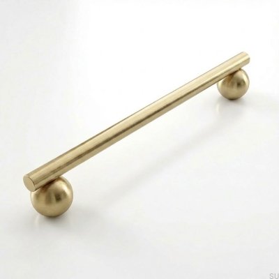 Elongated furniture handle Railing 04 320 Brass Brushed