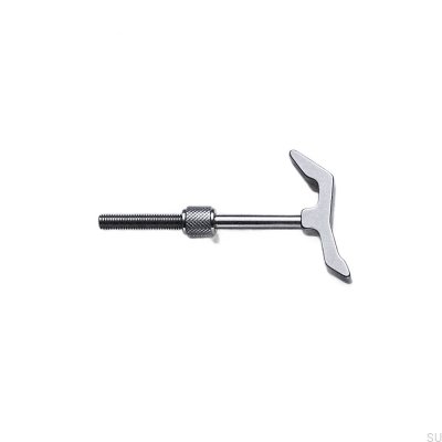 Cross 45 Steel Silver Wall Hanger