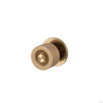 Double-sided door knob Cast 57 Brass