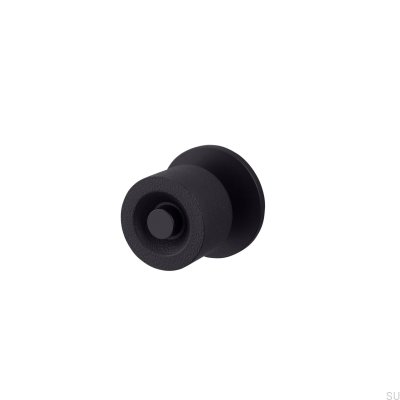 Double-sided door knob Cast 57 Steel Welder’s Black