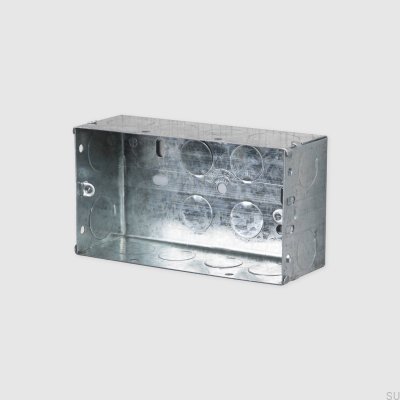 2G British Standard Metal Box