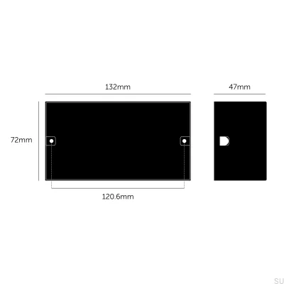 2G British Standard Metal Box