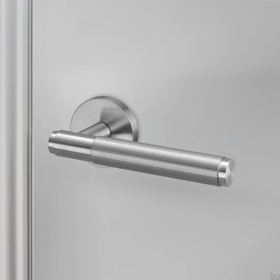 Cross 38 Steel Silver Door Handle