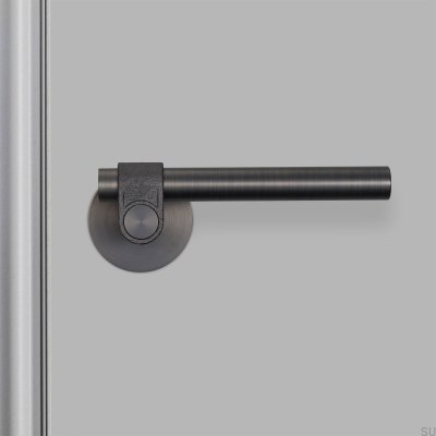 Cast 38 Brass Burnt Bronze Door Handle