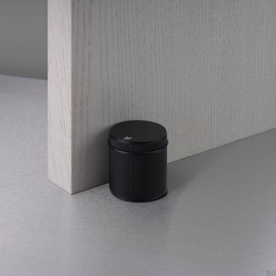 Freestanding Linear Steel Door Stopper Welder’s Black