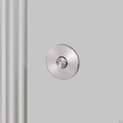 Cast Steel Silver Knob Lock
