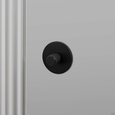 Welder’s Black Linear Steel Knob Lock