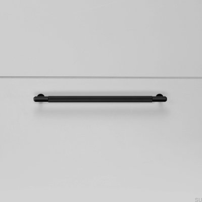 Linear 225 Steel Black Elongated Furniture Handle