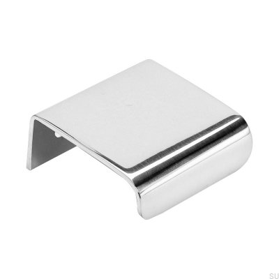 Edge furniture handle Lip 40 Polished chrome