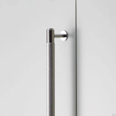 Closet Cross 724 Steel Silver Elongated Furniture Handle