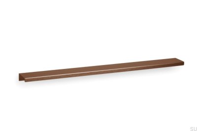 Way 320 Aluminum Brushed Brown Edge Furniture Handle