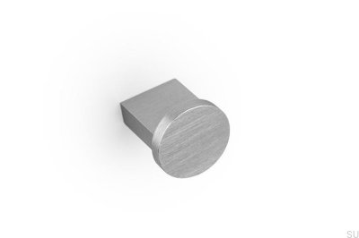 Nexx 25 Aluminum Furniture Knob Silver Brushed