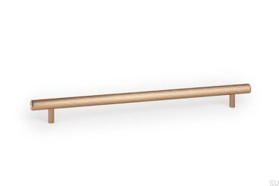 Boto 320 Aluminum Brushed Gold Cava Elongated Furniture Handle