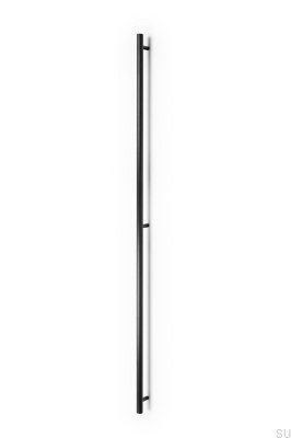 Boto 960 elongated furniture handle, brushed black aluminum