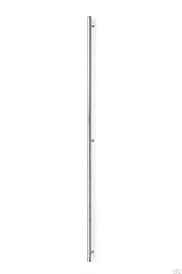 Boto Big 1024 elongated furniture handle, aluminum, nickel-plated, polished