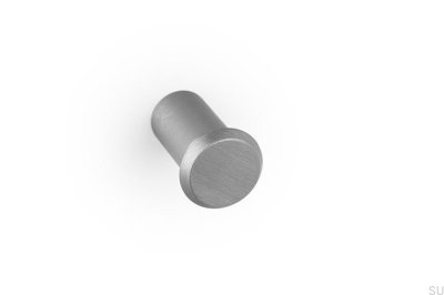 Fase 23 Furniture Knob Aluminum Silver Brushed