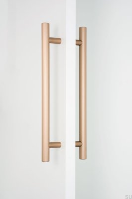 Boto Big 320 Aluminum Brushed Gold Double-Sided Furniture Handle Cava