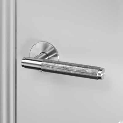 Cross 38 Steel Silver Door Handle