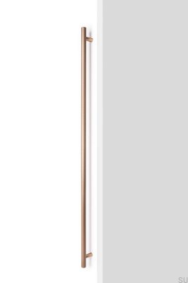 Boto Big 1024 single-sided elongated furniture handle, brushed gold, Cava