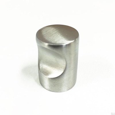 Furniture Knob 153 Brushed Silver