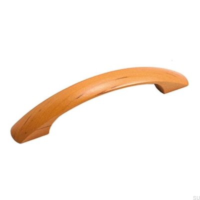 Oblong furniture handle 2020 128 Wooden Cherry