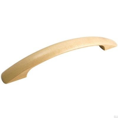 Oblong furniture handle 2020 160 Wooden Birch